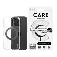 PanzerGlass® CARE kryt Apple iPhone 16 Pro MagSafe KickStand čirý/černý