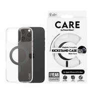 PanzerGlass® CARE kryt Apple iPhone 16 Pro Max MagSafe KickStand čirý/černý