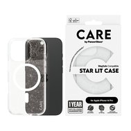 PanzerGlass® CARE kryt Apple iPhone 16 Pro MagSafe Star Lit třpitivý/bílý