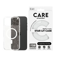 PanzerGlass® CARE kryt Apple iPhone 16 Pro Max MagSafe Star Lit třpitivý/bílý