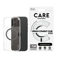 PanzerGlass® CARE kryt Apple iPhone 16 Pro MagSafe Urban Combat čirý/černý