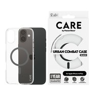 PanzerGlass® CARE kryt Apple iPhone 16 Plus MagSafe Urban Combat čirý/černý