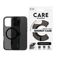 PanzerGlass® CARE kryt Apple iPhone 16 Pro MagSafe Smokey kouřový/černý