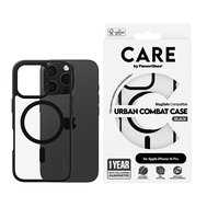 PanzerGlass® CARE kryt Apple iPhone 16 Pro MagSafe Urban Combat černý/černý