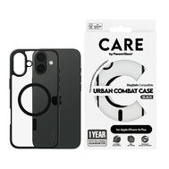 PanzerGlass® CARE kryt Apple iPhone 16 Plus MagSafe Urban Combat černý/černý