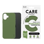 PanzerGlass® CARE kryt Apple iPhone 16 Plus MagSafe Fearlessly zelený