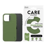 PanzerGlass® CARE kryt Apple iPhone 16 Pro Max MagSafe Fearlessly zelený