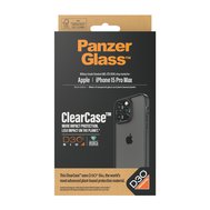 PanzerGlass™ ClearCase D3O Apple iPhone 15 Pro Max (černý - Black edition)