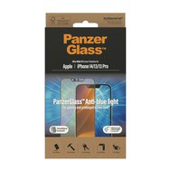 PanzerGlass™ Apple iPhone 14 / iPhone 13 / iPhone 13 Pro s Anti-BlueLight vrstvou a instalačním rámečkem