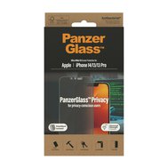 PanzerGlass™ Privacy Apple iPhone 14 / iPhone 13 / iPhone 13 Pro s instalačním rámečkem