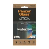 PanzerGlass™ Privacy Apple iPhone 14 Pro s instalačním rámečkem
