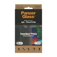 PanzerGlass™ Privacy Apple iPhone 14 Pro Max s instalačním rámečkem