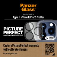 PanzerGlass™ Camera Protector Apple iPhone 15 Pro/15 Pro Max