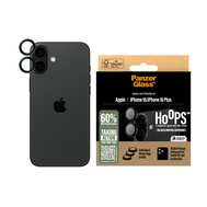 PanzerGlass® HoOps™ Apple iPhone 16/16 Plus černý hliník